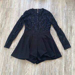 Black dress jumper